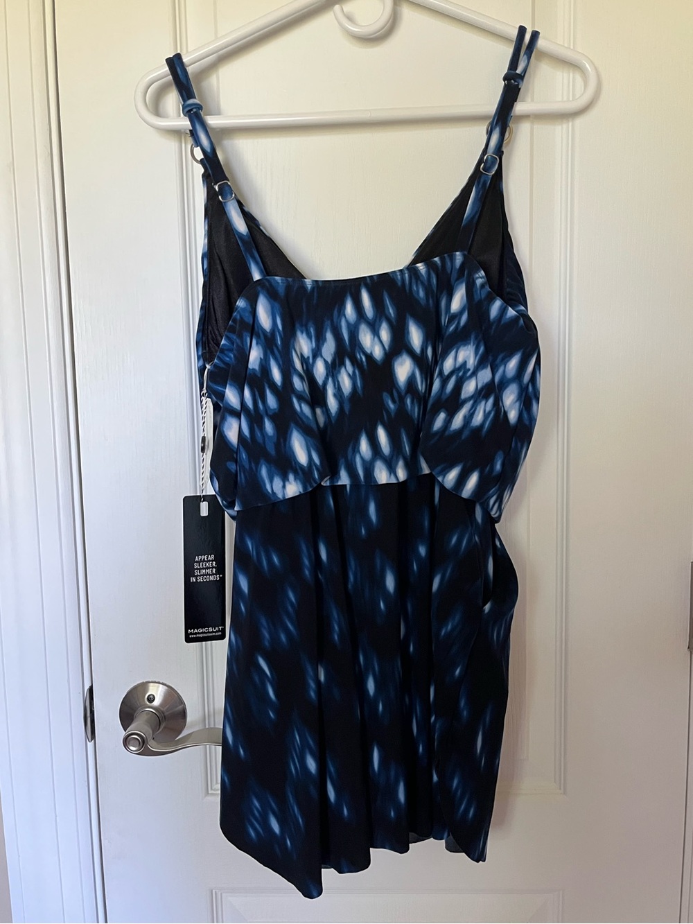 🆕 Magicsuit Indio Kami Swimdress Pockets Blue Size 12 Women’s - Picture 5 of 14